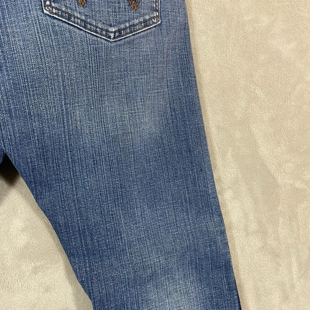 Wrangler Retro Slim Boot Jeans Mens 34x34 Medium Wash Denim 77MWZLL